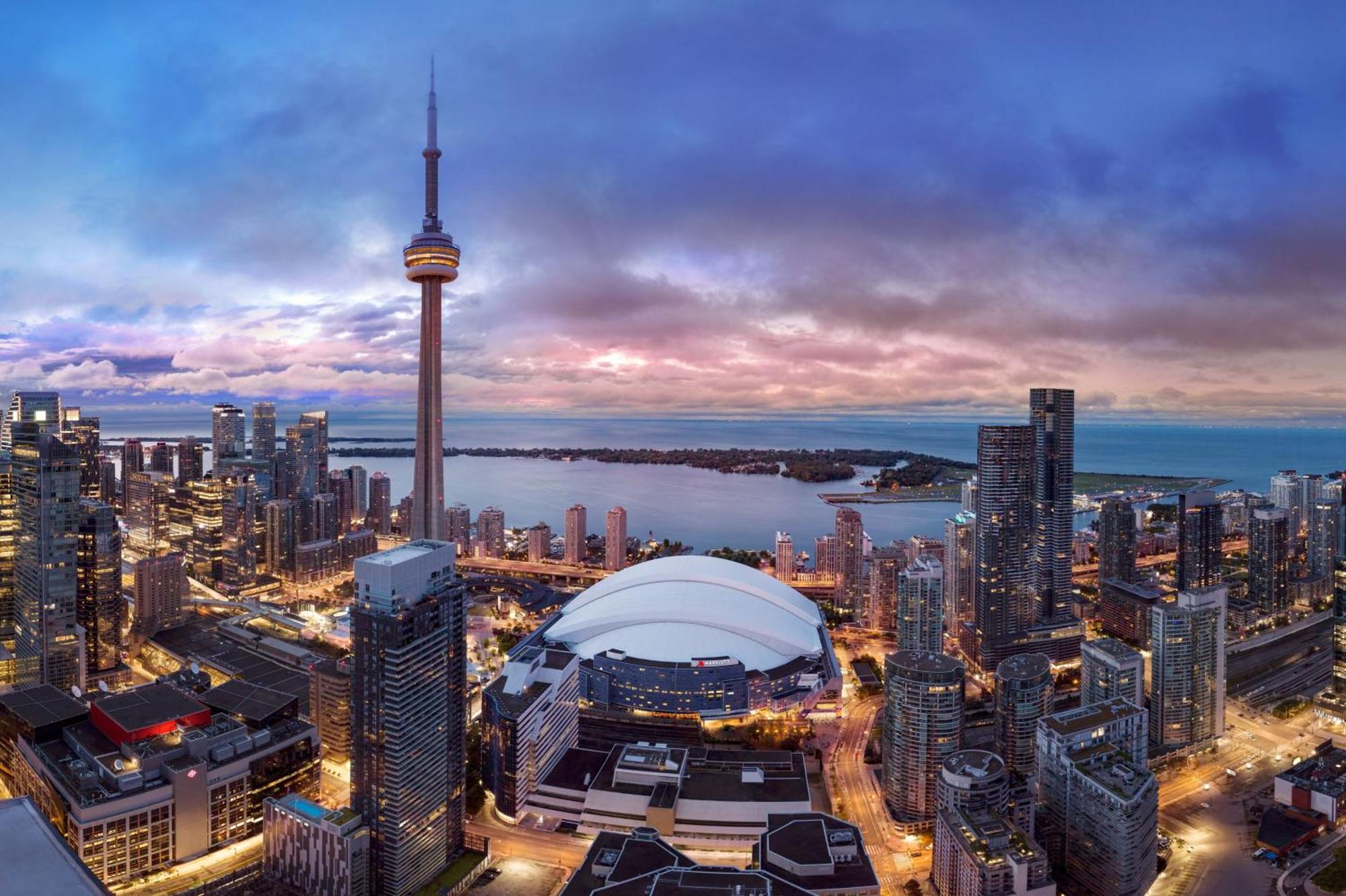 Toronto Marriott City Centre Hotel Exterior foto