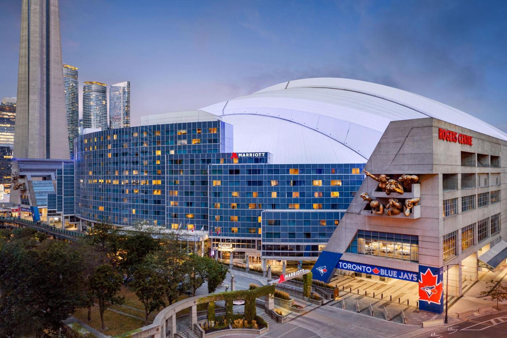 Toronto Marriott City Centre Hotel Exterior foto